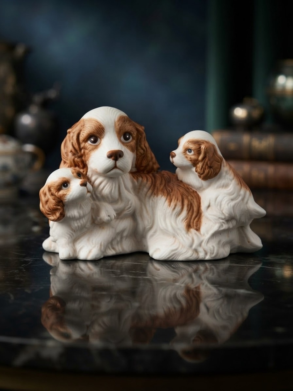 Vintage Homco Cocker Spaniel Figurine #1434